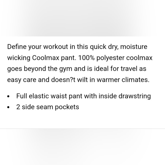 NWT athletic pants - Picture 9 of 9